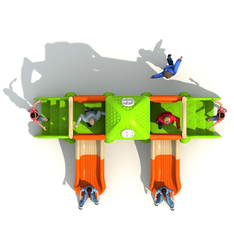 Garden outdoor children's playground slideBL-LSL014 