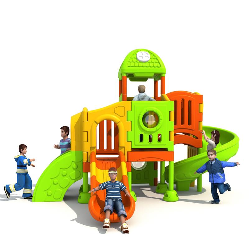 Outdoor plastic slide in the parkBL-LSL-02925240