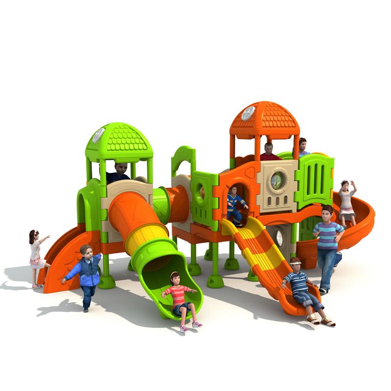 Plastic park combination slideBL-LSL004