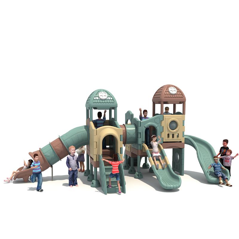 Plastic park combination slideBL-LSL025