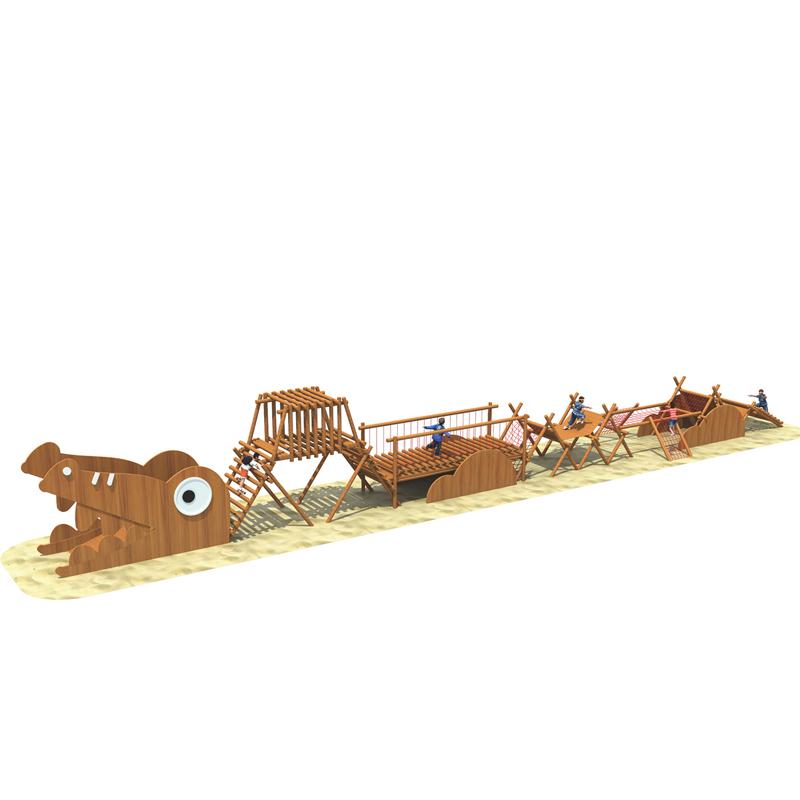 Outdoor wooden expansion for children in the parkBL-MTZ027-25388