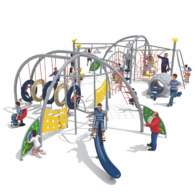 Outdoor playground equipment for residential areasBL-SWN011
