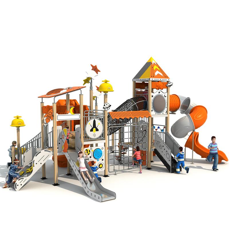 Dreamy and Colorful Series of outdoor children's playground equipment for residential areasBL-LSM004