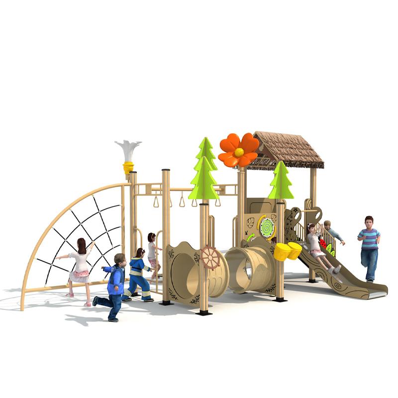 Dreamy and Colorful Series of large outdoor combination slides for kindergartensBL-LSM002
