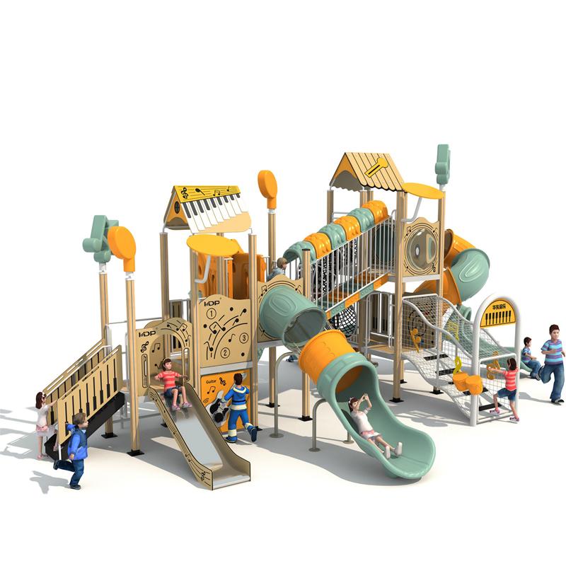 Dreamy and Colorful Series of children's outdoor combination slidesBL-LSM007
