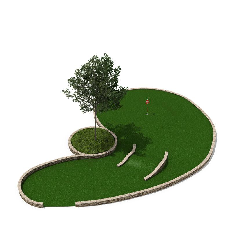 Garden Mini Golf Course BL-GEF010