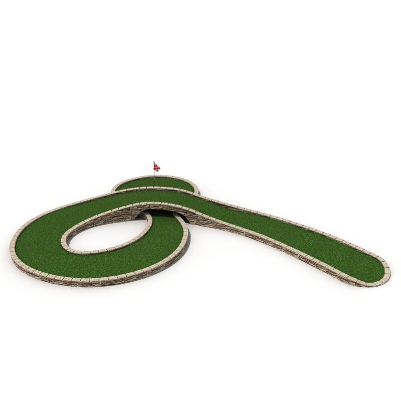 Garden Mini Golf Course BL-GEF006