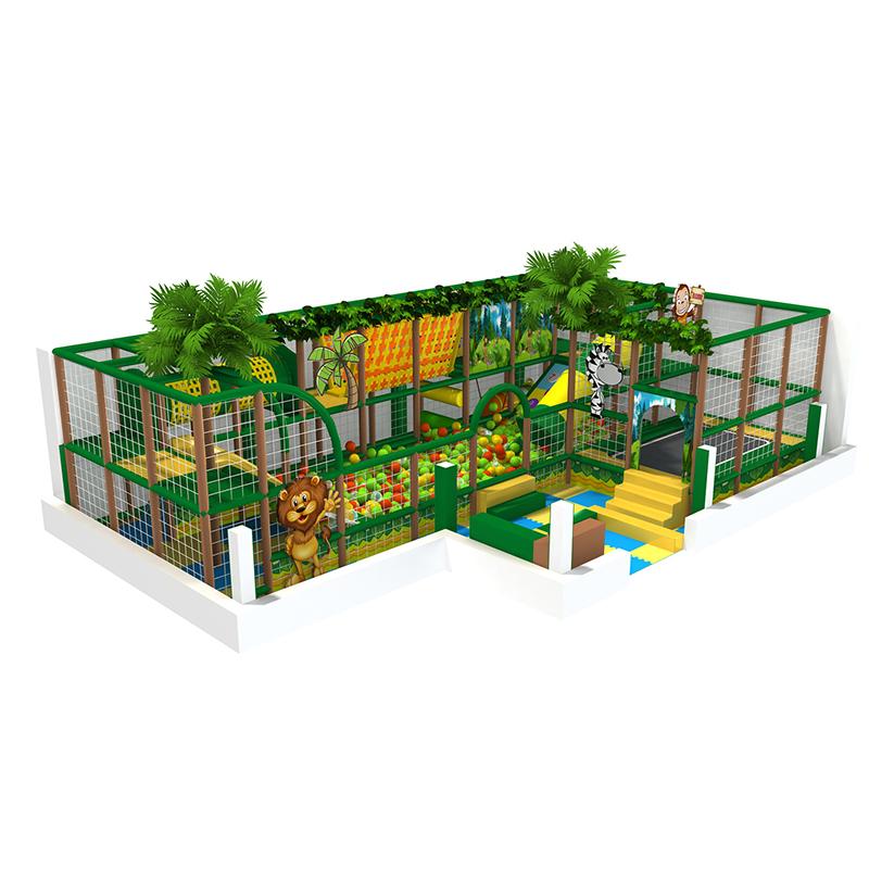 Forest-themed indoor amusement park