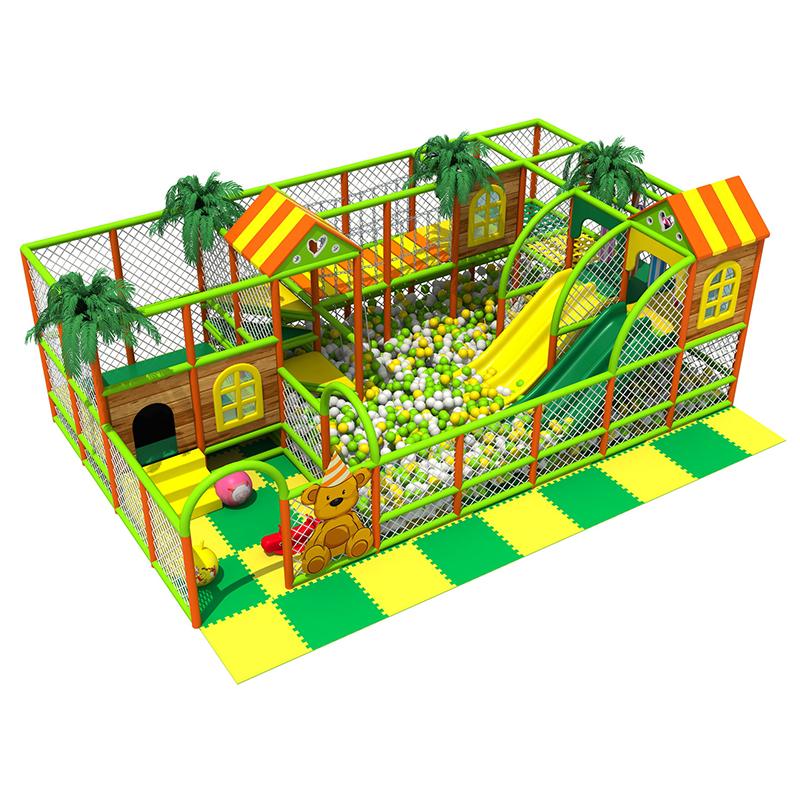 Indoor children's playground in the shopping mall
