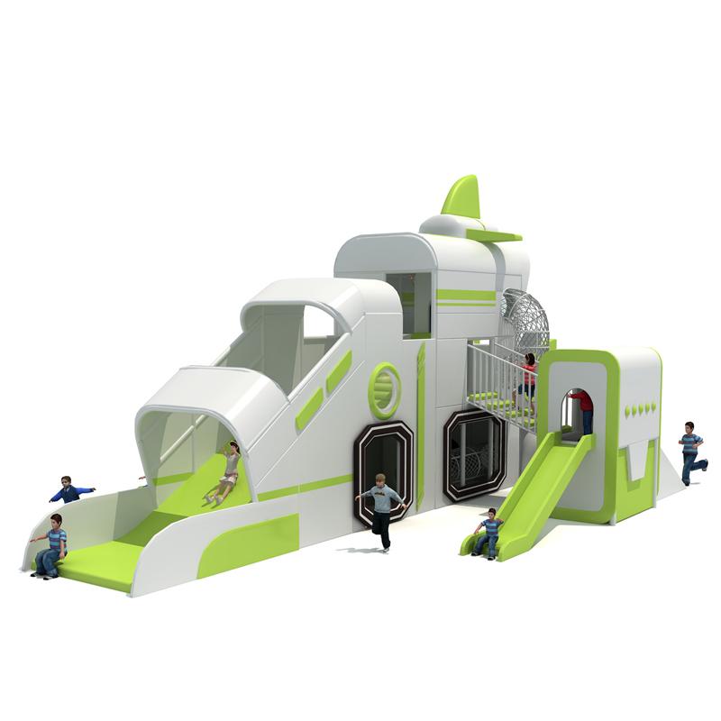 Indoor castle slide