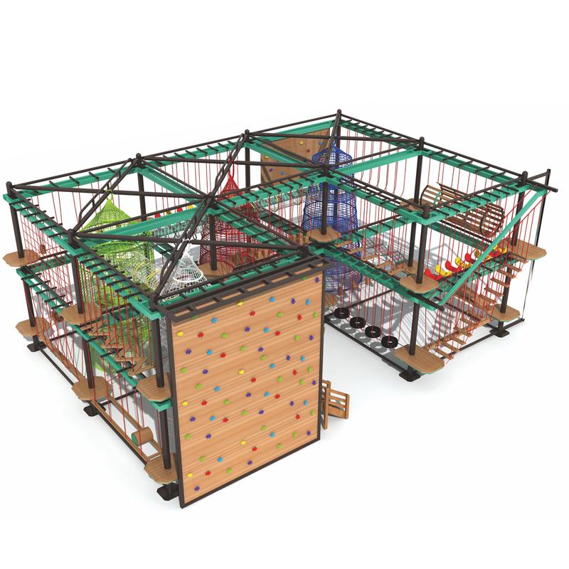 Children's expansion training for large-scale amusement equipment
