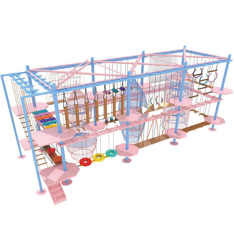 Children's physical fitness expansion amusement equipment