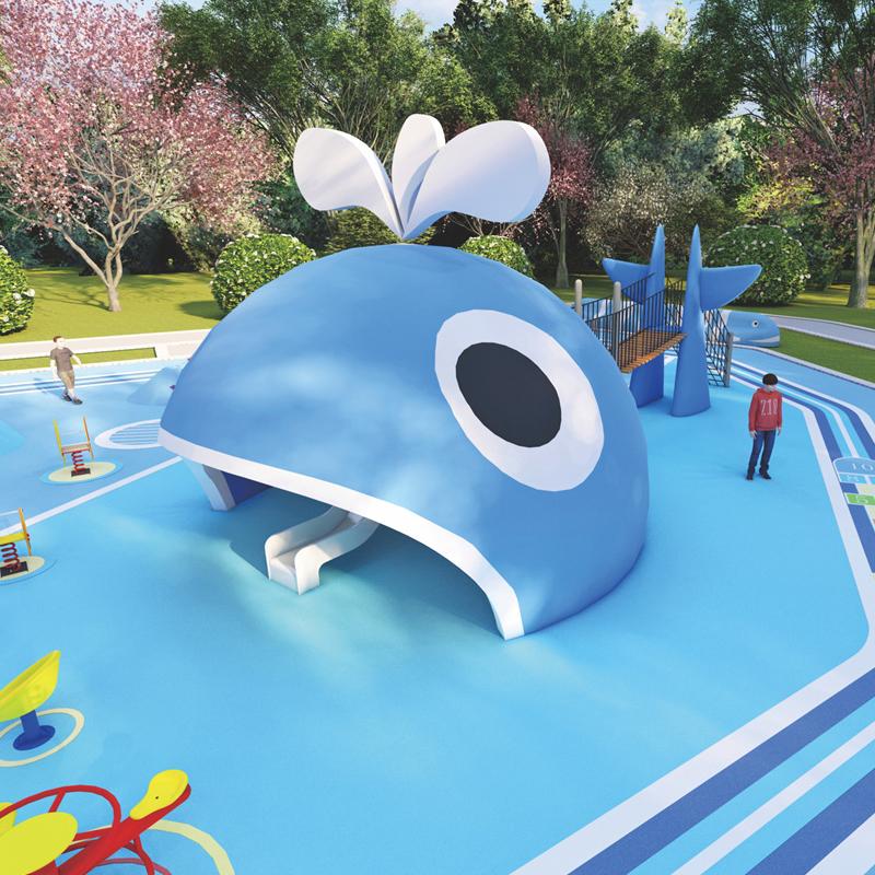 Park marine-themed amusement park equipment