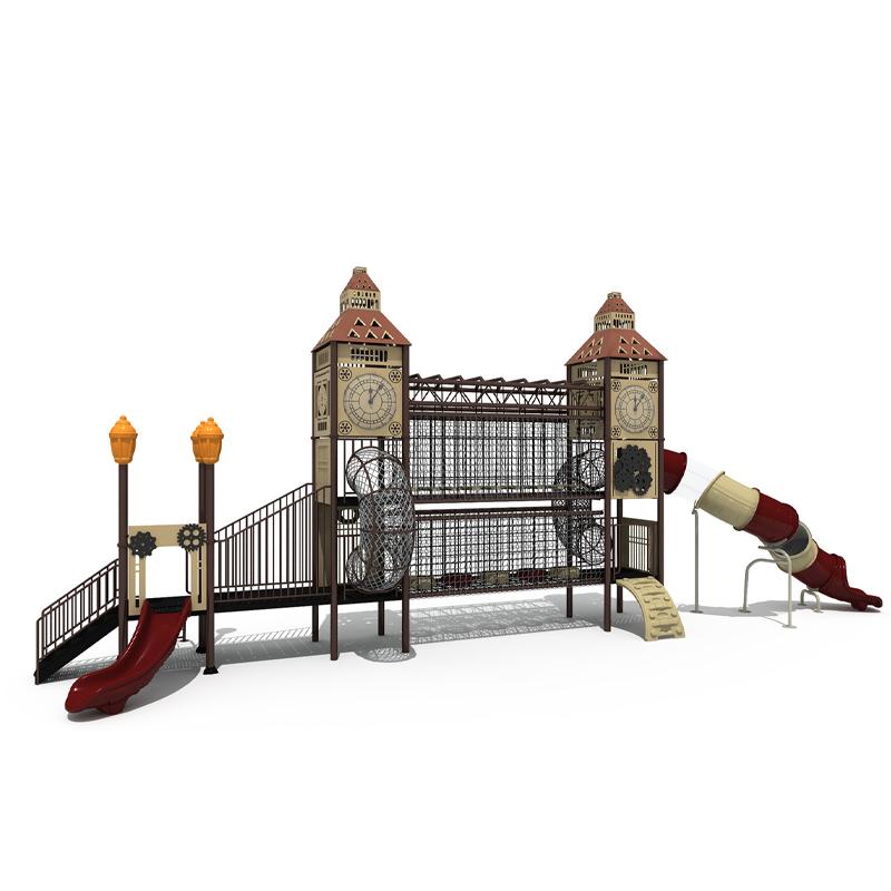 Outdoor high-end amusement equipment, large children's slides