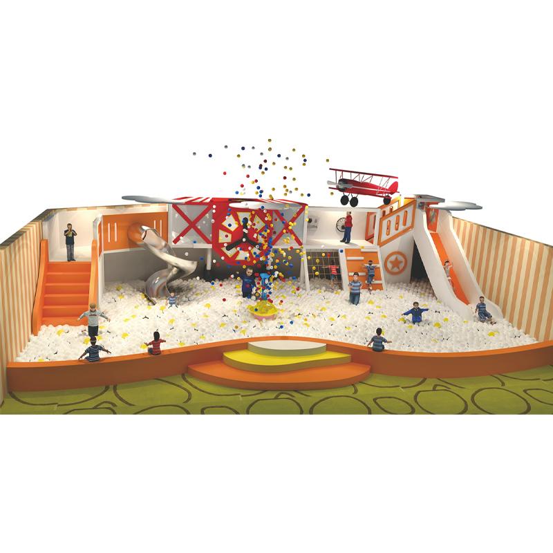 Children's indoor playground, naughty castle