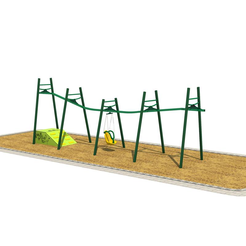 Children's zip line equipment