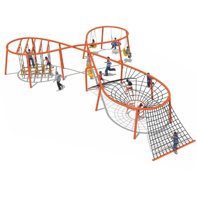 Customized outdoor large-scale amusement equipment - children's climbing nets