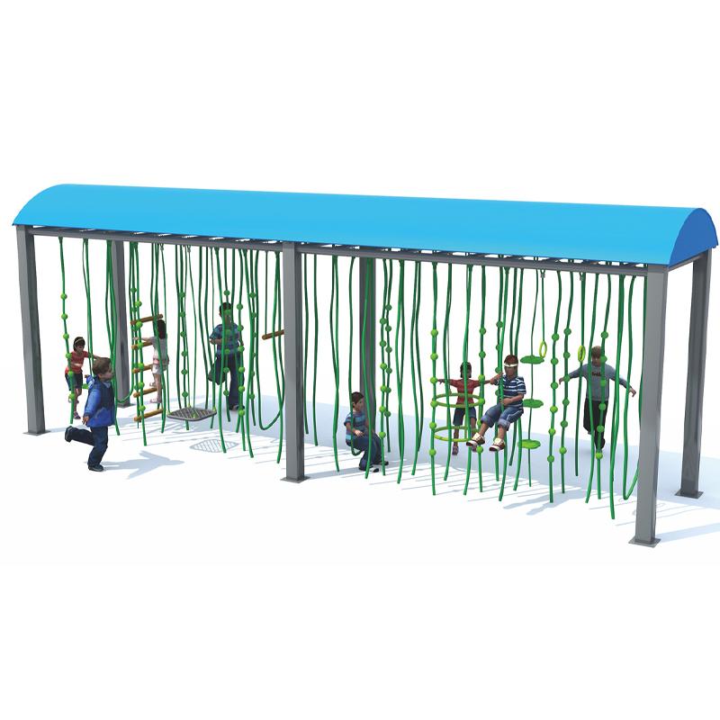 Children's physical climbing rope