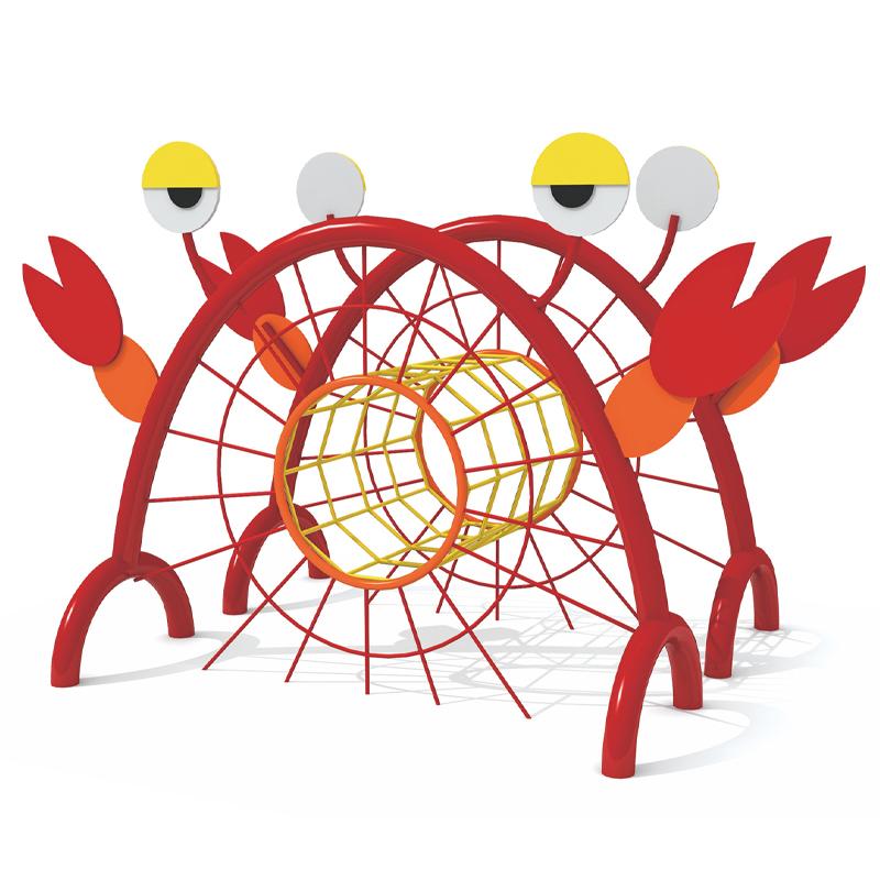 Park outdoor children's climbing net