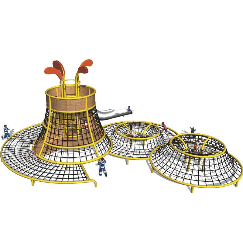 Customized park children's playground equipment and outdoor climbing nets