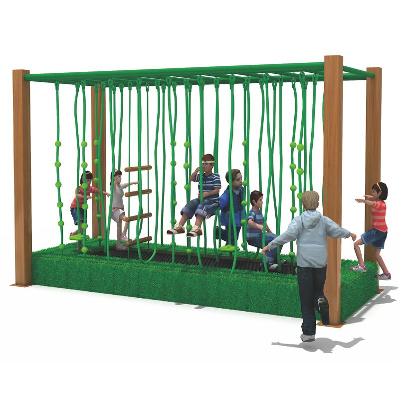 Outdoor children's physical climbing frame for kindergartens