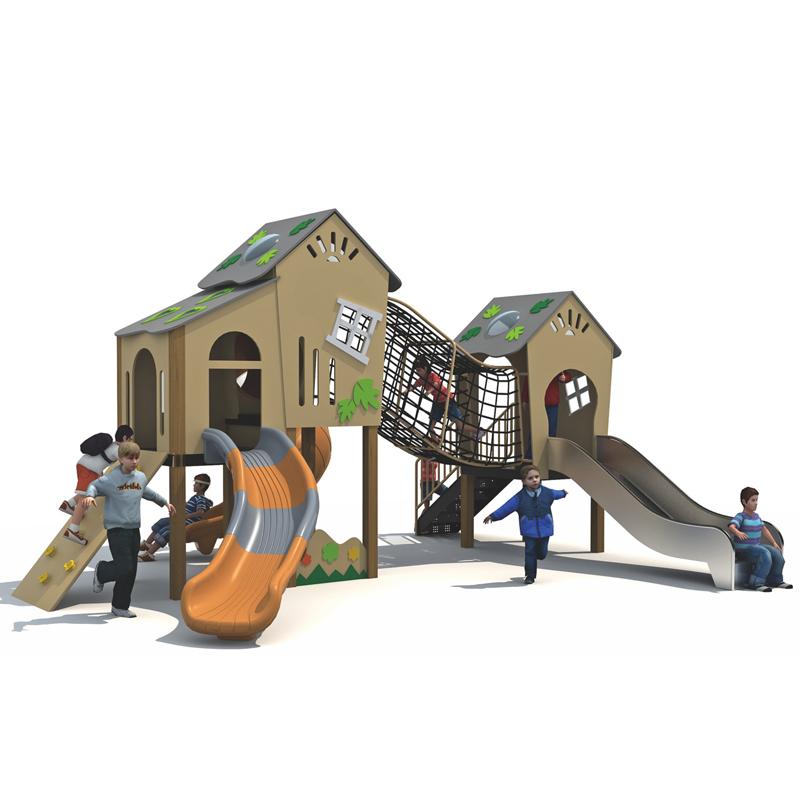 定制户外PE板滑梯