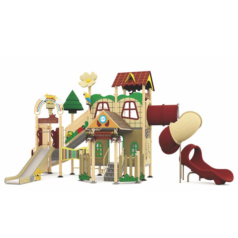 Customize high-end outdoor children's combination slides