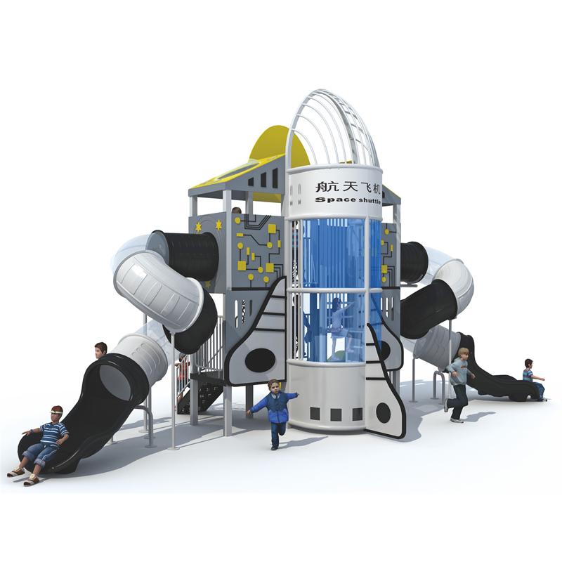 Customized aerospace-themed children's combination slides