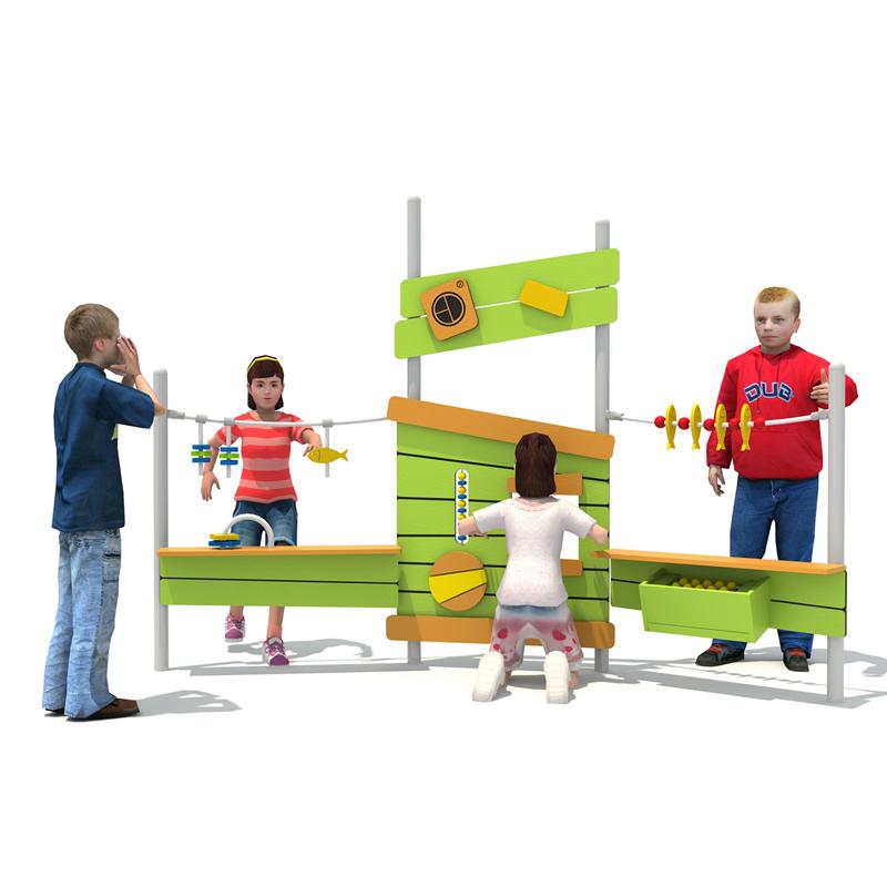 Customized outdoor PE board game facilities for kindergartens