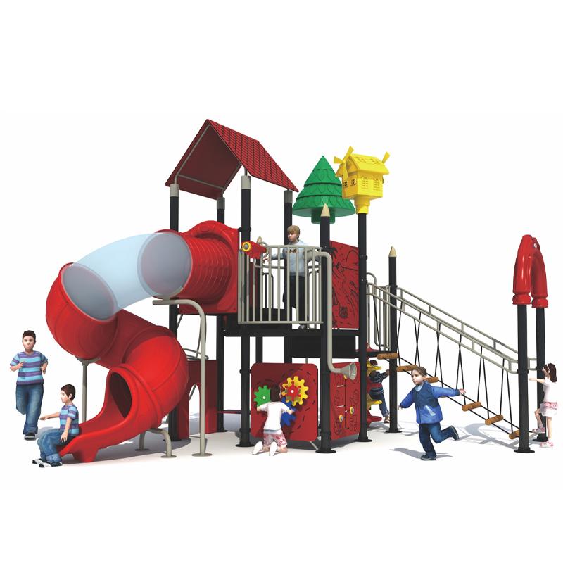 Customized outdoor combination slides for parks
