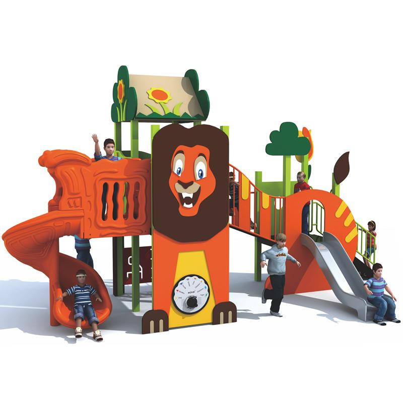 Customized large outdoor combination slides for kindergartens