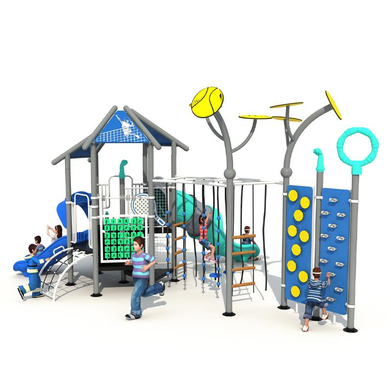 Tennis-themed series outdoor slides