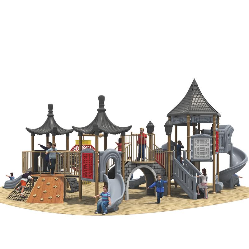 公园户外大型组合滑梯