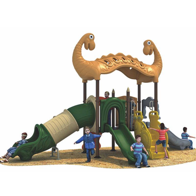 Large outdoor combination slide for kindergartens