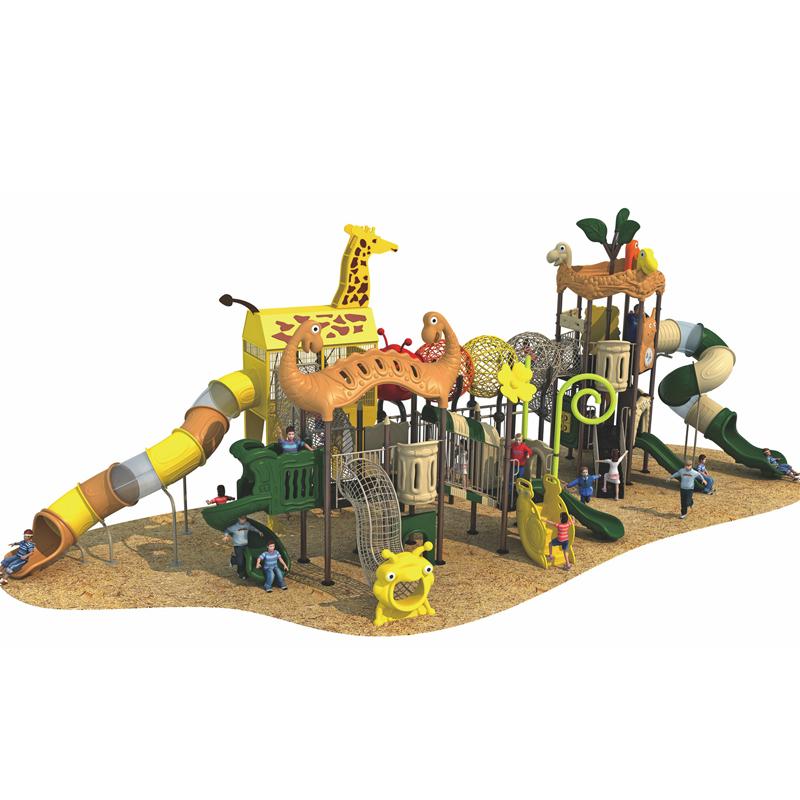 Park outdoor animal series children's combination slide