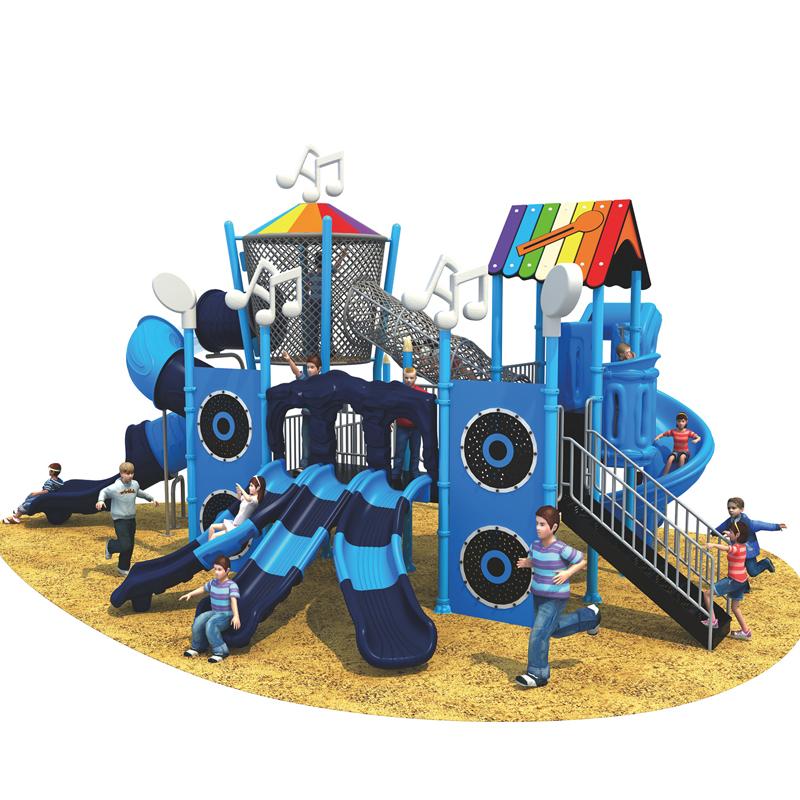 High-end outdoor playground equipment for kindergartens - children's combination slides