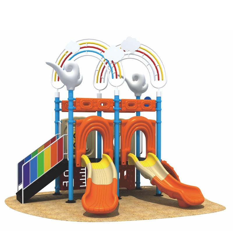 幼儿园户外小型滑梯
