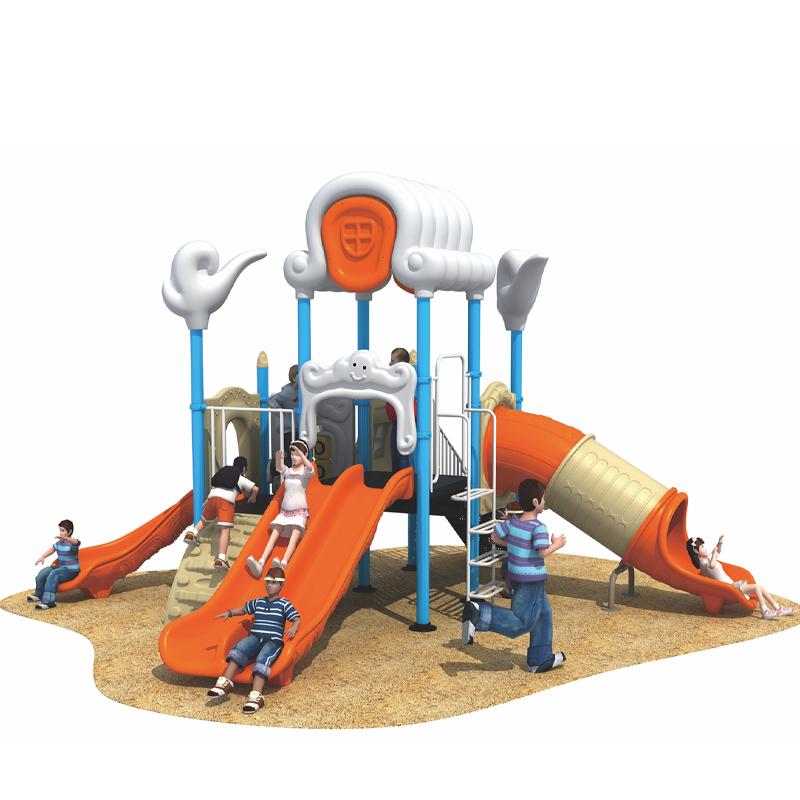 High-end small outdoor slides in residential areas
