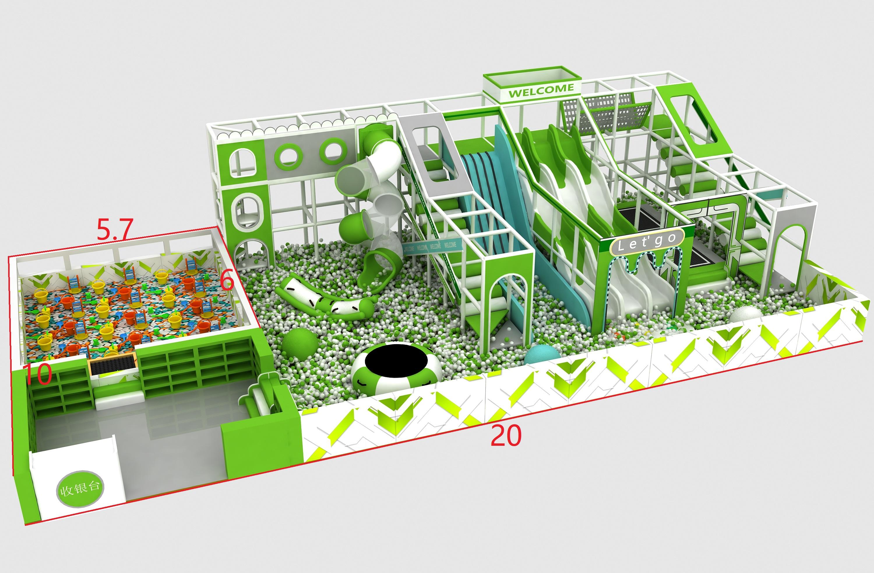 室内儿童乐园安装流程