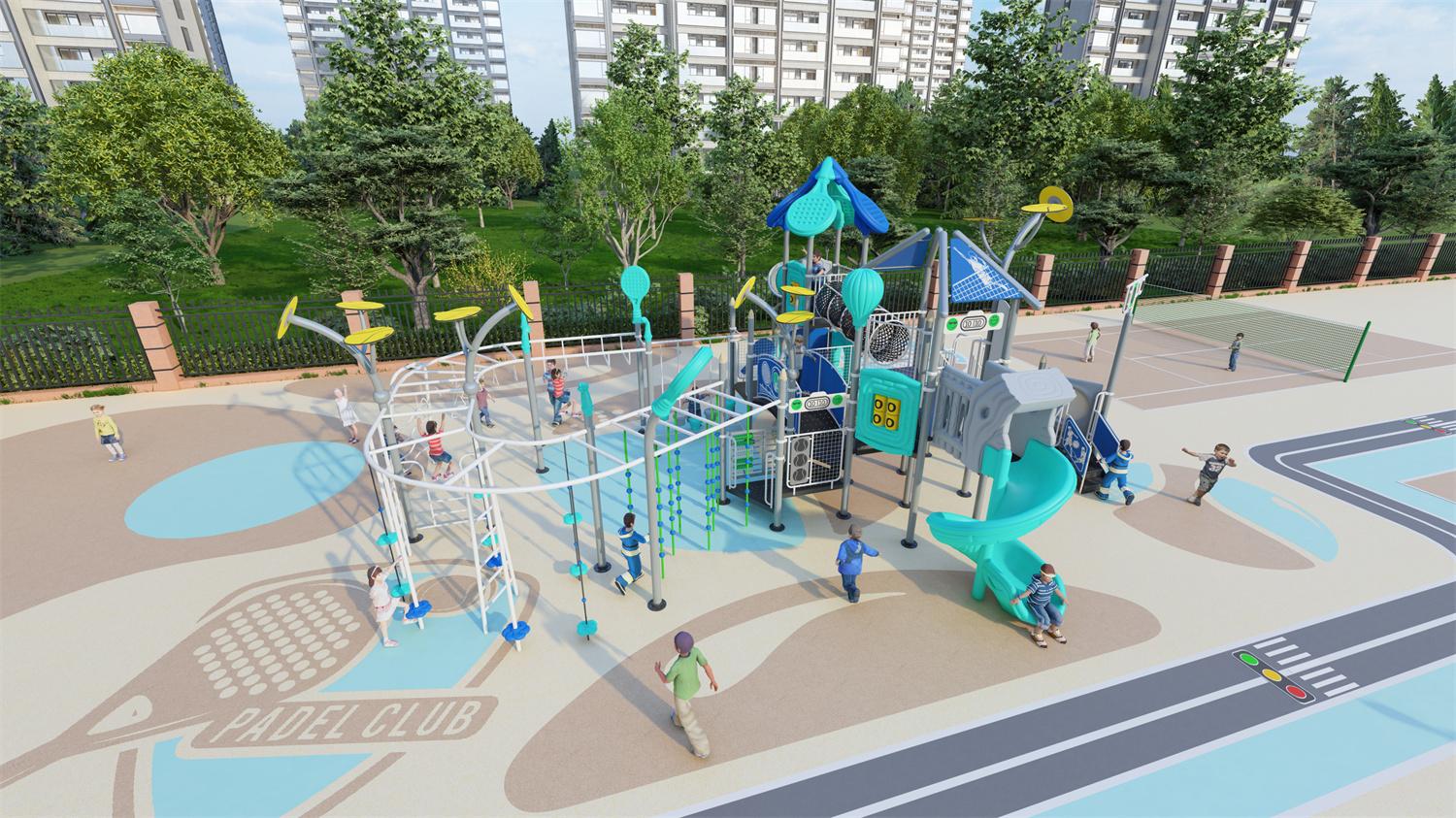 The complete process of launching a large-scale slide project: 10 key stages from concept design to safe operation