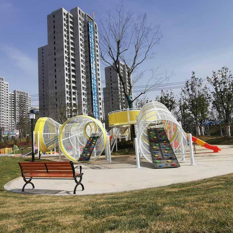 2026网红户外滑梯打卡造型设计指南：从美学到引流全解析