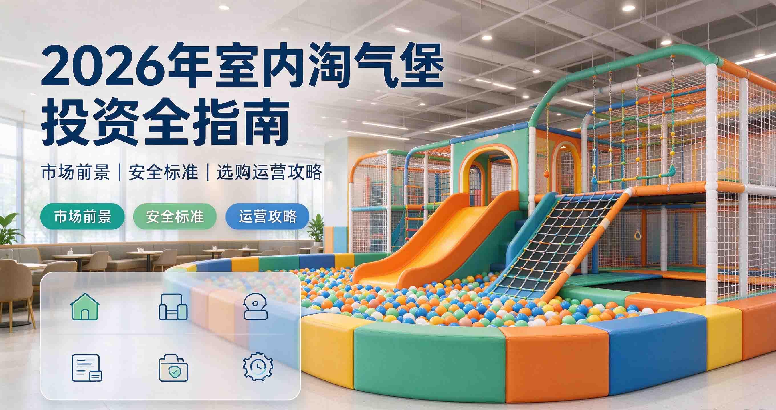 室内淘气堡厂家怎么选？2026年市场前景、安全标准与投资运营全指南